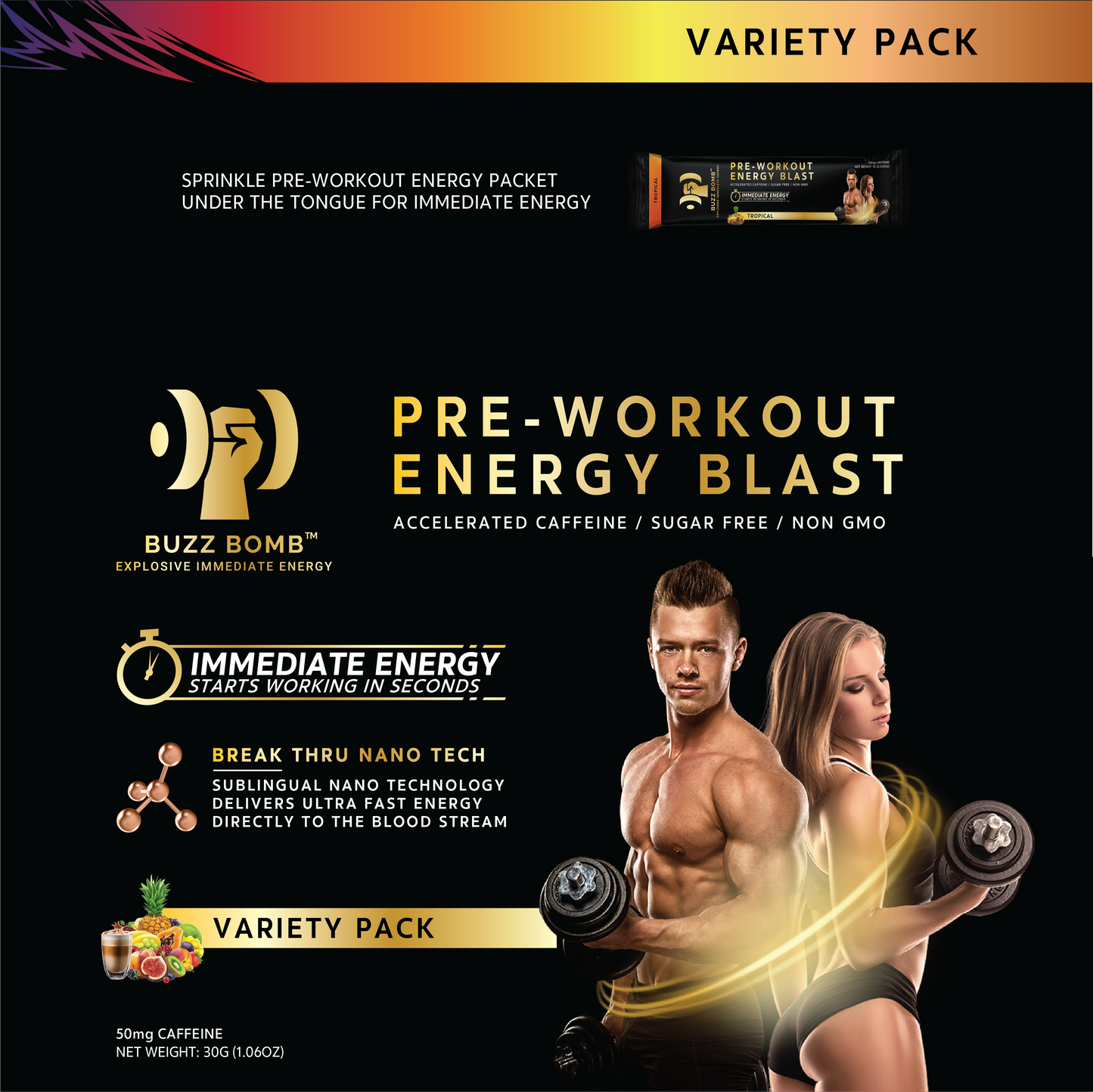 Variety Pack (30 Sticks, All Flavors) image 1