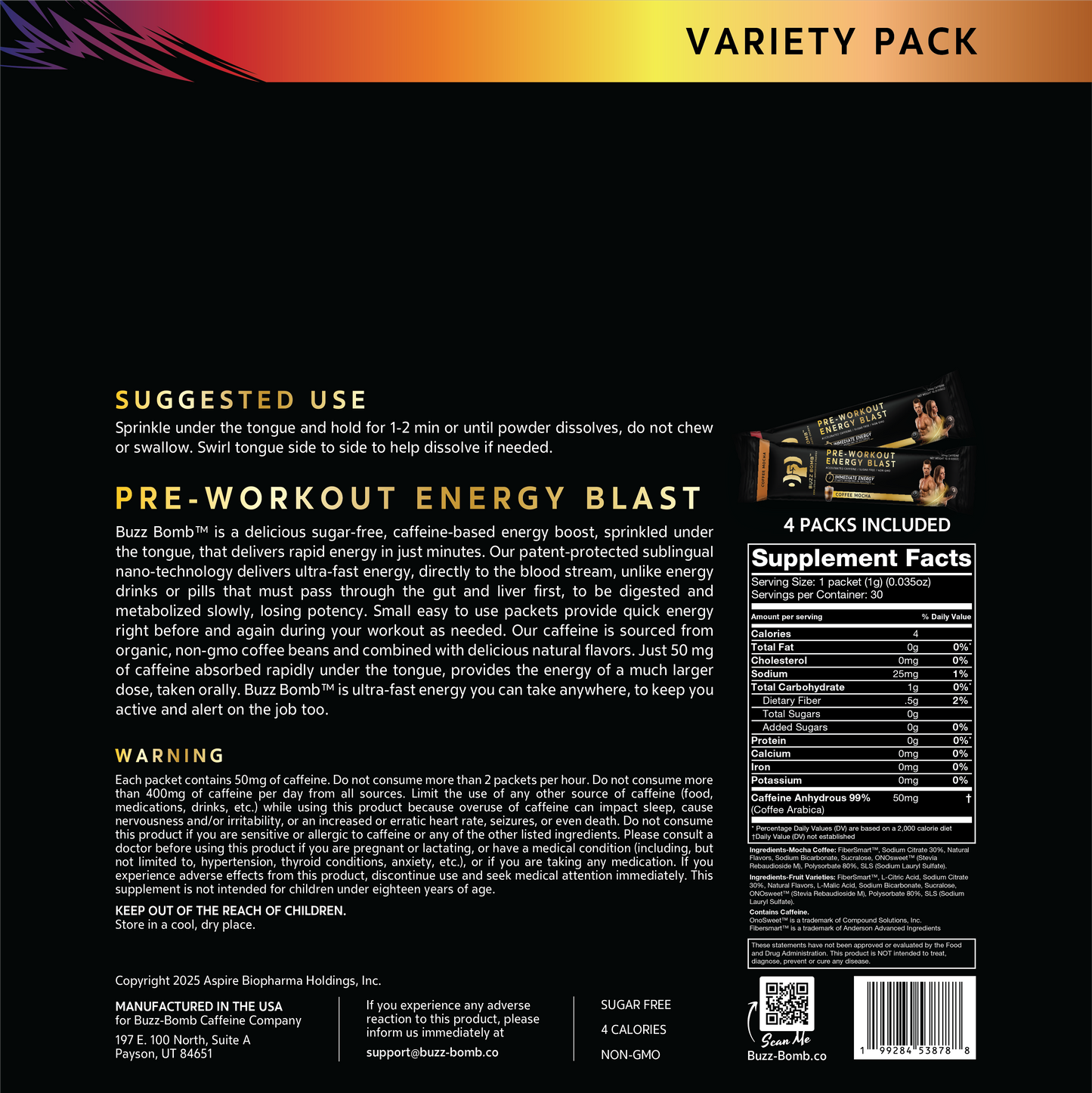 Sample Pack (4 sticks, All Flavors) image 2