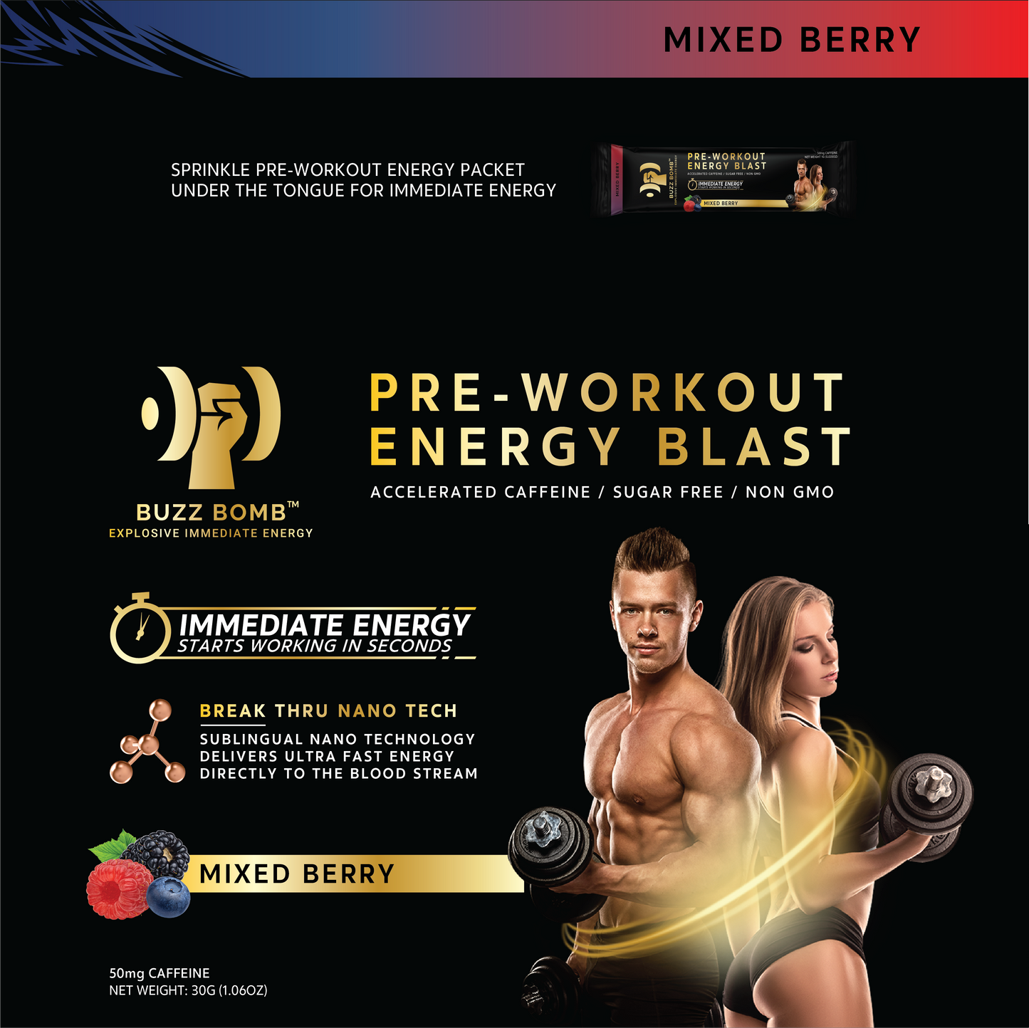 Mixed Berry (30 sticks) image 1