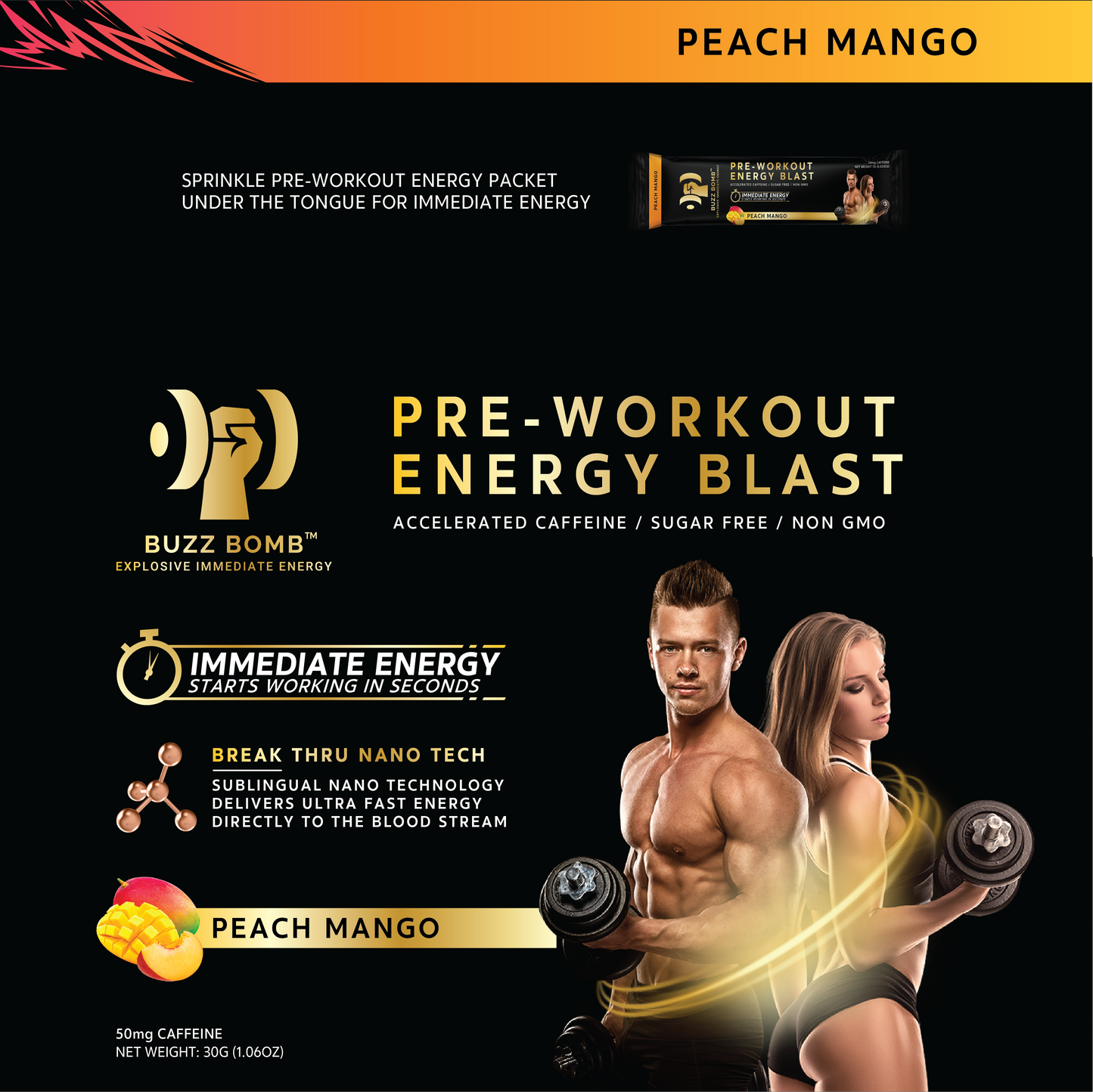 Peach Mango (30 sticks) image 1